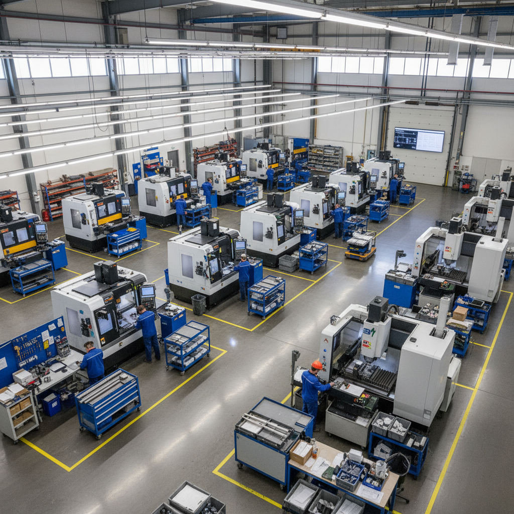 Manufacturing facility assembly area